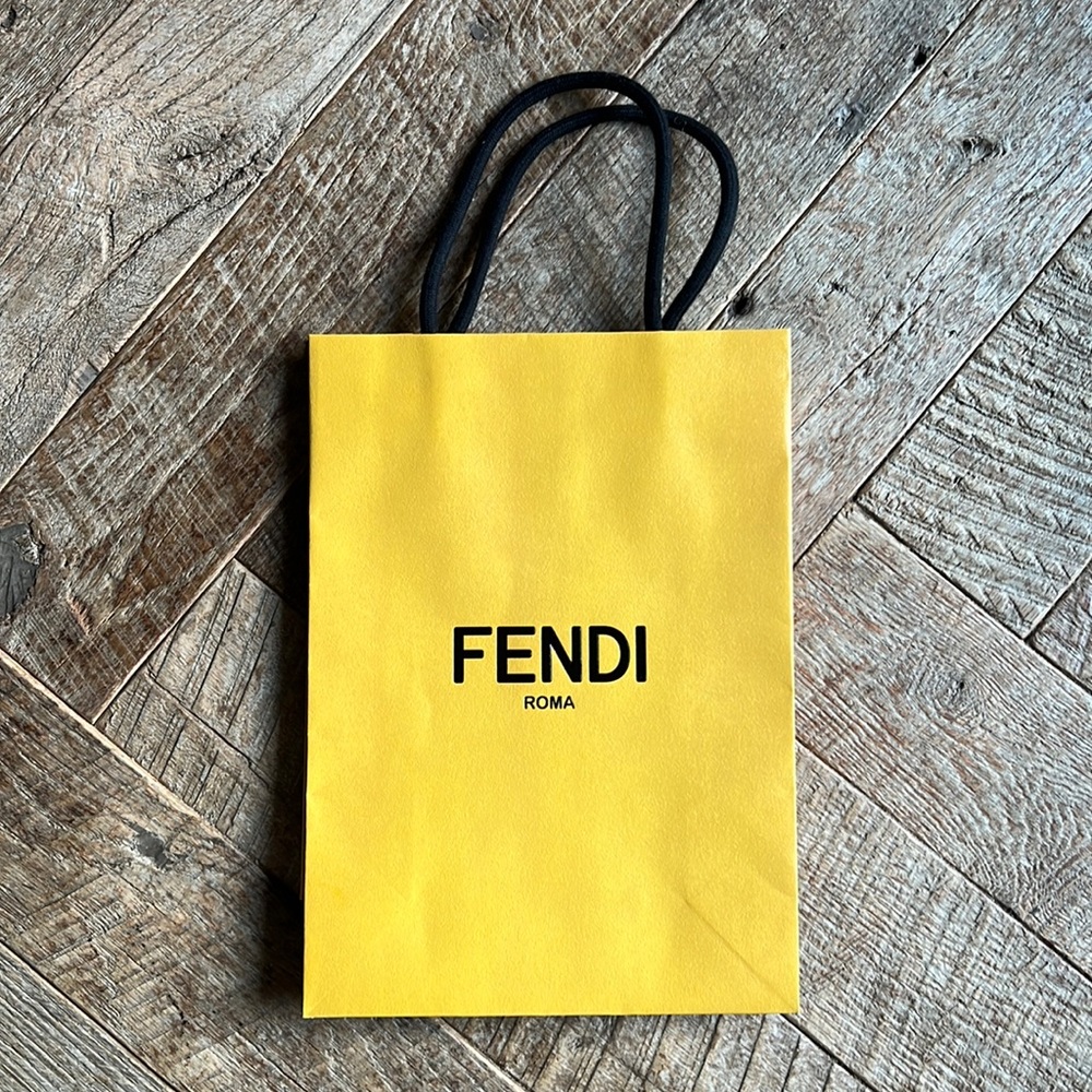 Vertical paper fendi Bag
